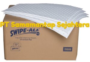 Jual Swipe All Oil Absorbent Pad P80 / Penyerap Tumpahan Indonesia di Glodok Lindeteves Trade Center Jakarta Barat Call/WA 081310626689