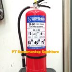 Jual Fire Extinguisher / Tabung pemadam Trolley merk VIKING dengan kapasitas 50 kg Powder Di Lindeteves Trade Center