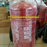 Jual Fire Extinguisher / Tabung pemadam Trolley merk VIKING dengan kapasitas 50 kg Powder Di Lindeteves Trade Center